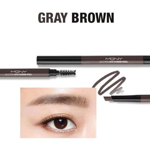 [MACQUEEN New York] My Strong Auto Eyebrow Hard Pencil 0.35g (4color) - LUUELA