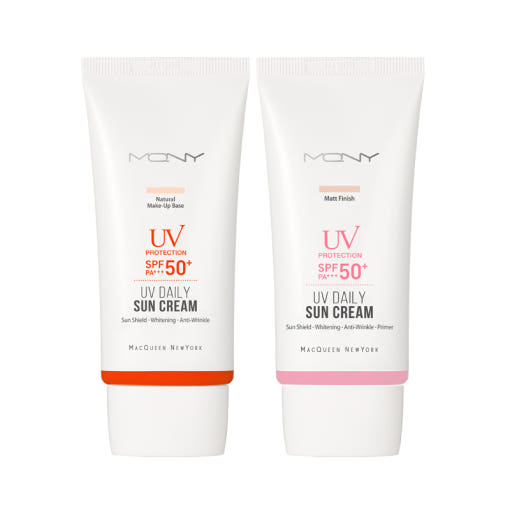[MACQUEEN New York] UV Daily Sun Cream Travel Kit SPF50+ PA+++ (Base 30ml+Matt 30ml) - LUUELA