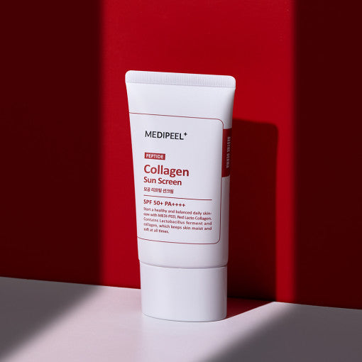 MEDIPEEL Red Lacto Collagen Pore Lifting Sunscreen SPF50+ PA++++ 50g - LUUELA