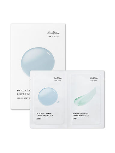 [Dr.Althea] Blackhead Zero 2 Step Nose Patch (1 STEP: 3g 4ea, 2 STEP: 3g 4ea) - LUUELA
