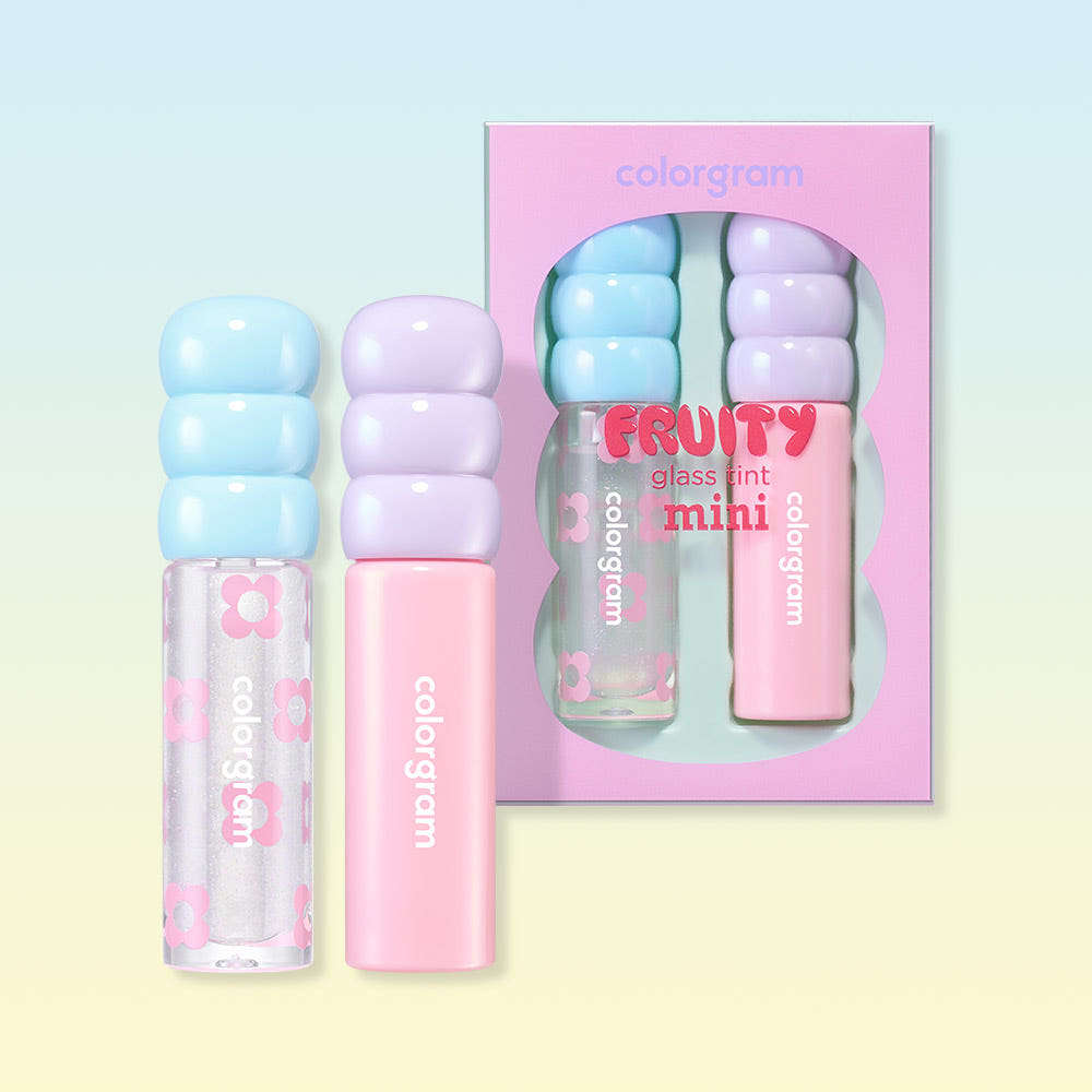 colorgram Fruity Glass Tint Mini Duo 1.6g*2ea - LUUELA