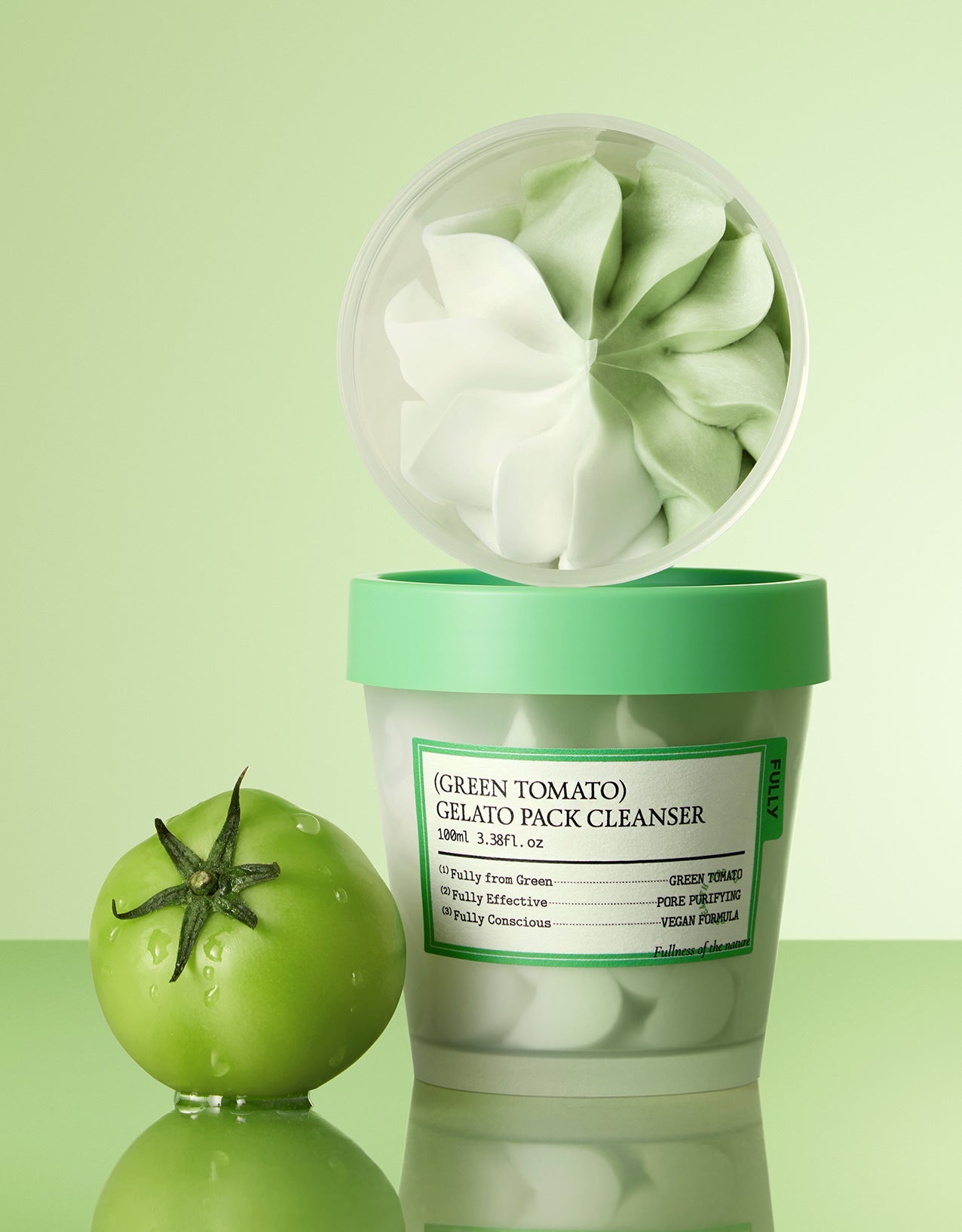 FULLY GREEN TOMATO GELATO PACK CLEANSER 100ml - LUUELA