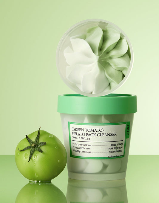 FULLY GREEN TOMATO GELATO PACK CLEANSER 100ml - LUUELA