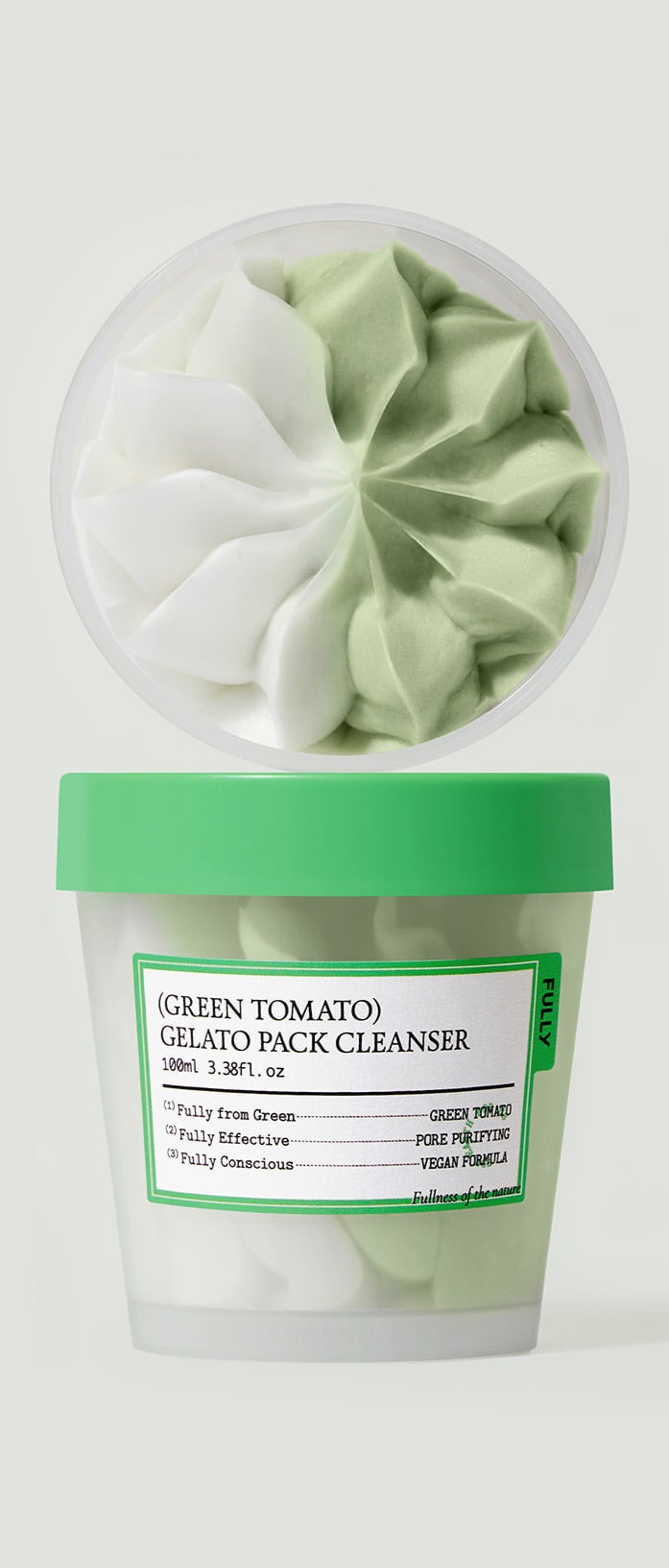 FULLY GREEN TOMATO GELATO PACK CLEANSER 100ml - LUUELA