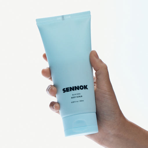 SENNOK Blue Soda Body Scrub 180ml - LUUELA