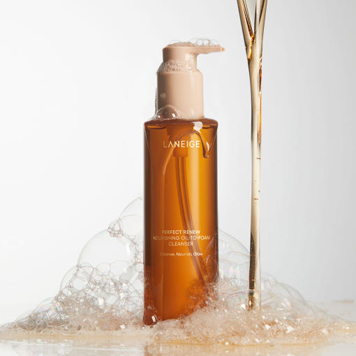 LANEIGE Perfect Renew Nourishing Oil-To-Foam Cleanser 200ml - LUUELA