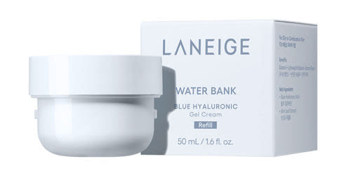LANEIGE WATER BANK BLUE HYALURONIC Gel Cream (refill) 50ml - LUUELA