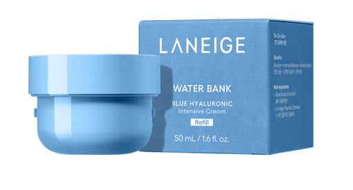 LANEIGE Water Bank Blue Hyaluronic Intensive Cream (Refill) 50ml - LUUELA