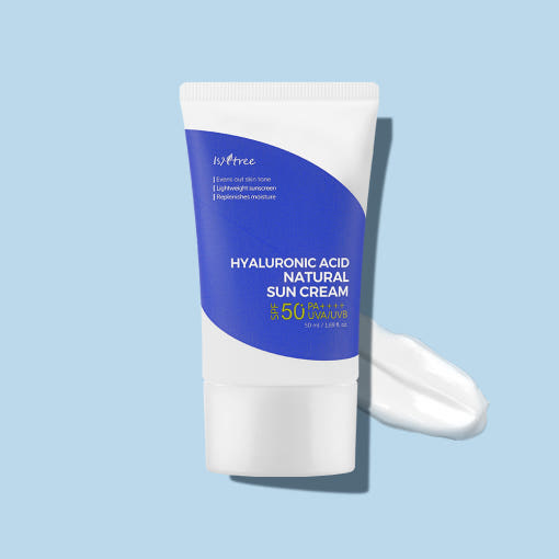 Isntree Hyaluronic Acid Natural Suncream SPF50+PA++++ 50ml - LUUELA