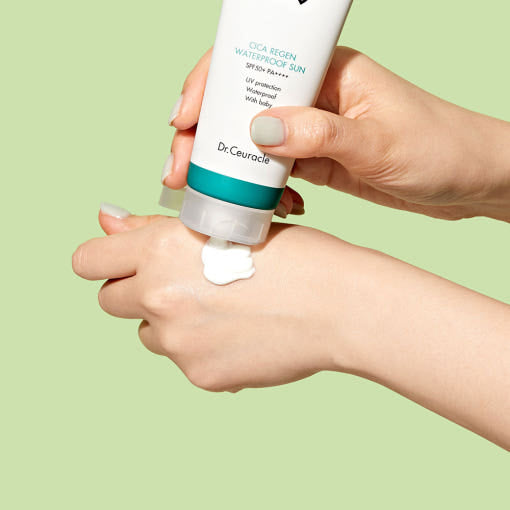 Dr.Ceuracle Cica Regen Waterproof Sun SPF50+ PA++++ 100ml - LUUELA