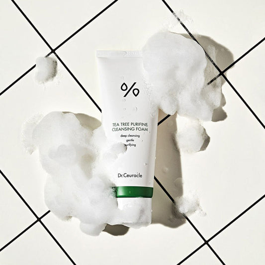 Dr.Ceuracle Tea Tree Purifine Cleansing Foam 150ml - LUUELA