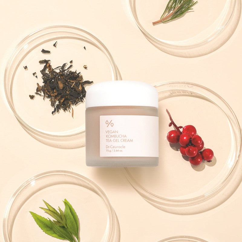 Dr.Ceuracle Vegan Kombucha Tea Gel Cream 75g - LUUELA