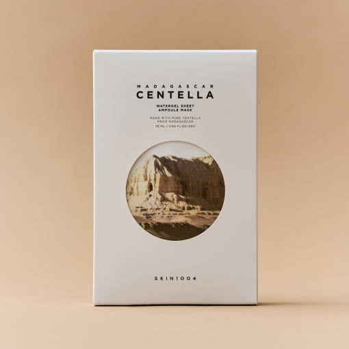 SKIN1004 Madagascar Centella Watergel Sheet Ampoule Mask 25ml*5ea - LUUELA