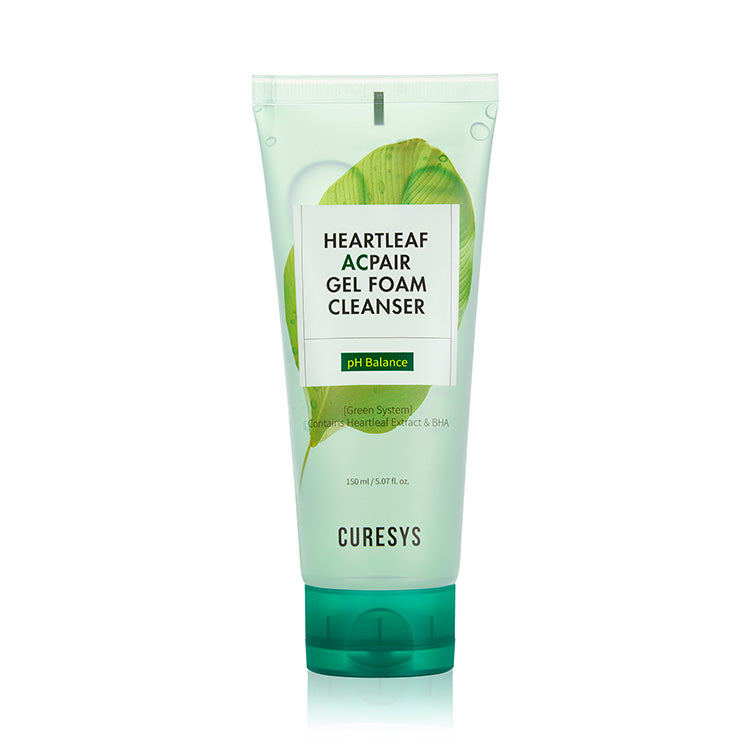 CURESYS Heartleaf Acpair Gel Foam Cleanser 150ml - LUUELA