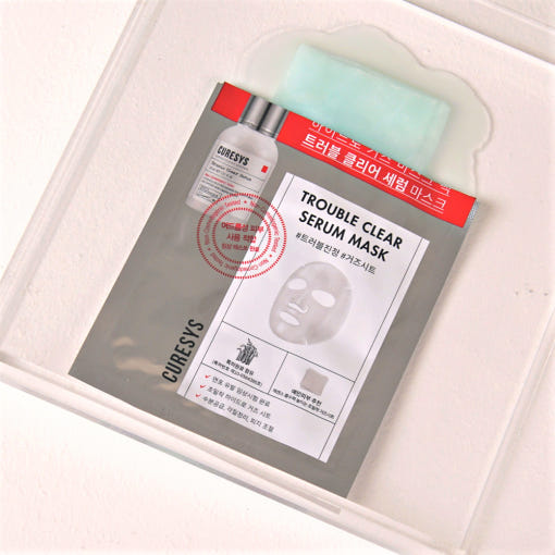 CURESYS Trouble Clear Serum Mask 23g*10pcs - LUUELA