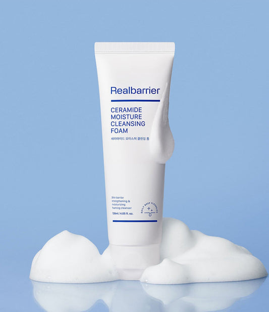 [Real Barrier] Ceramide Moisture Cleansing Foam 120ml - LUUELA