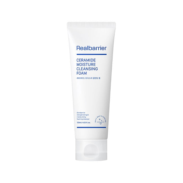 [Real Barrier] Ceramide Moisture Cleansing Foam 120ml - LUUELA