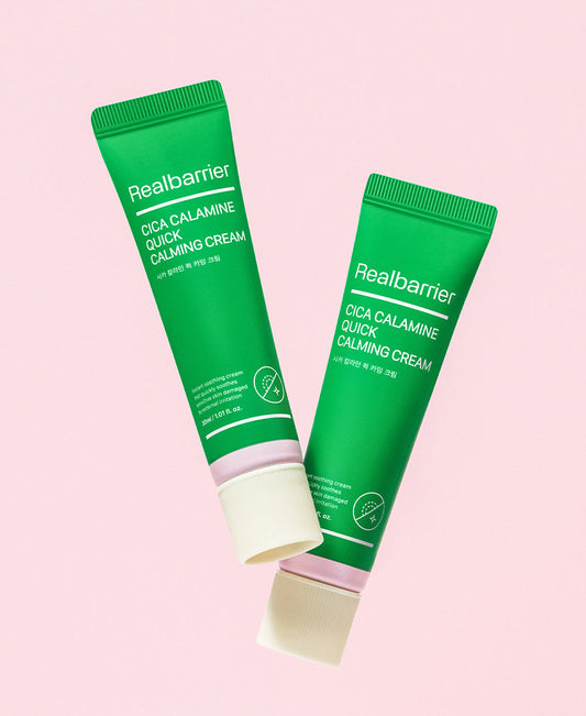 [Real Barrier] Cica Calamine Quick Calming Cream 30ml - LUUELA