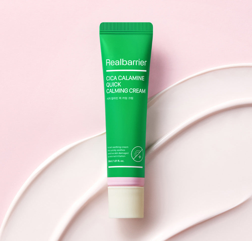[Real Barrier] Cica Calamine Quick Calming Cream 30ml - LUUELA
