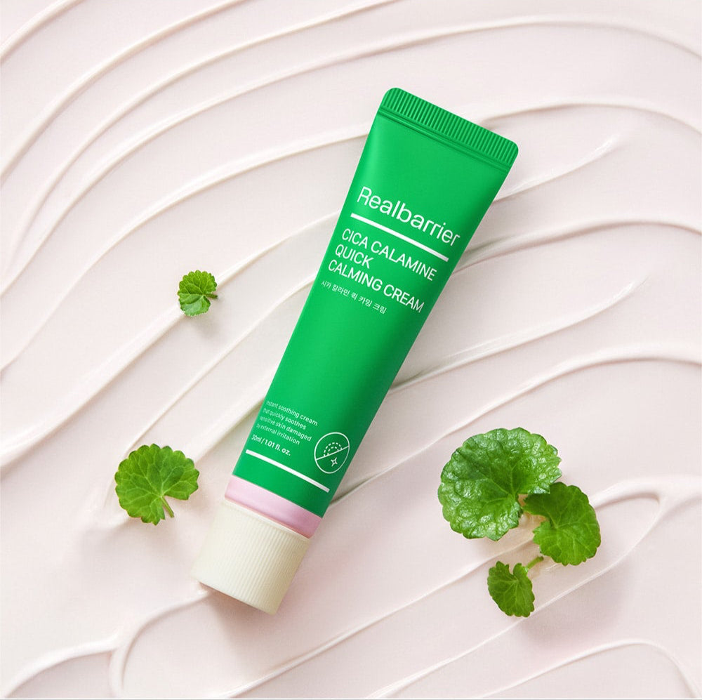 [Real Barrier] Cica Calamine Quick Calming Cream 30ml - LUUELA