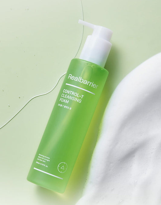 [Real Barrier] Control-T Cleansing Foam 200ml - LUUELA