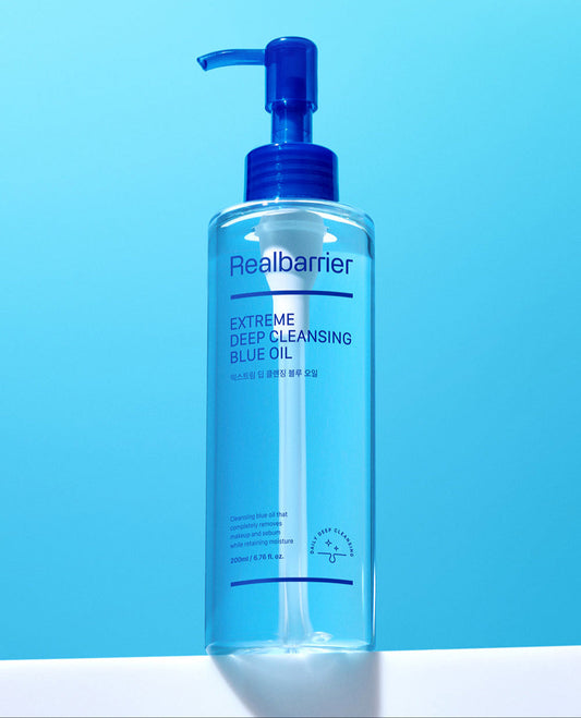 [Real Barrier] Extreme Deep Cleansing Blue Oil 200ml - LUUELA