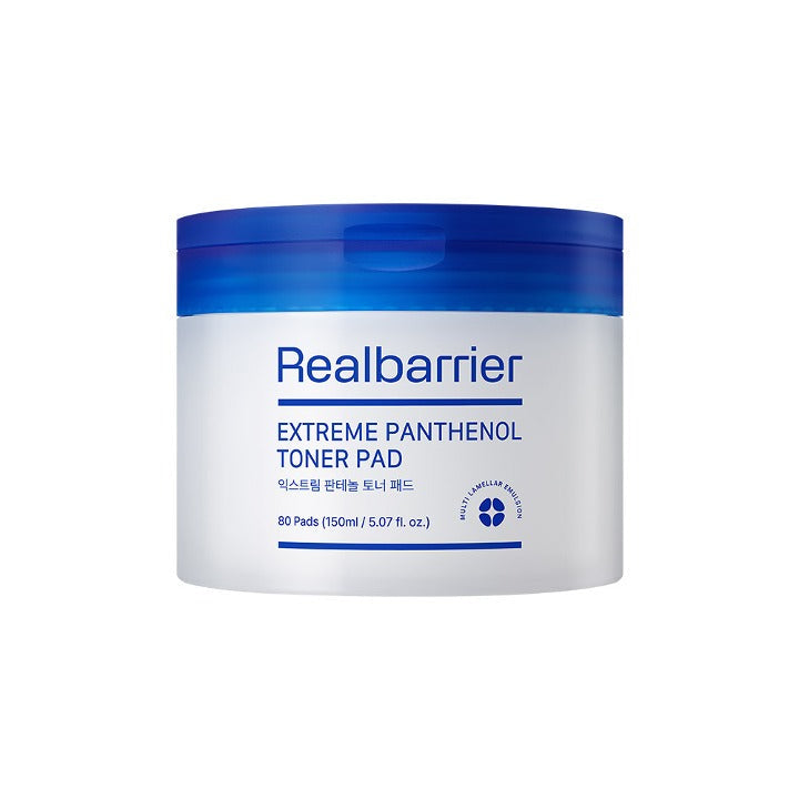 [Real Barrier] Extreme Panthenol Toner Pad 150ml/80P - LUUELA
