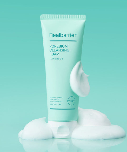 [Real Barrier] Porebium Cleansing Foam 150ml - LUUELA