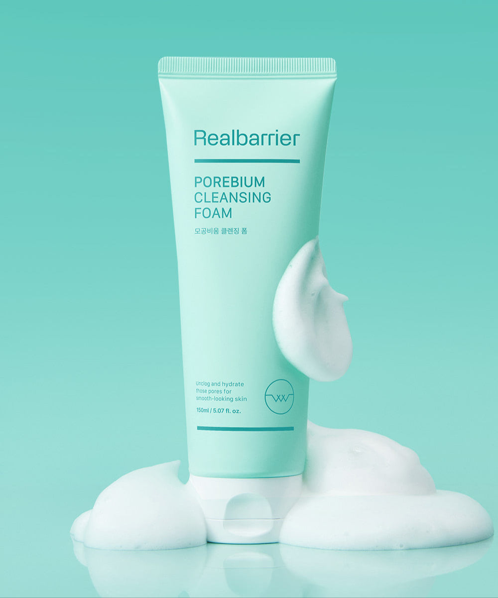 [Real Barrier] Porebium Cleansing Foam 150ml - LUUELA