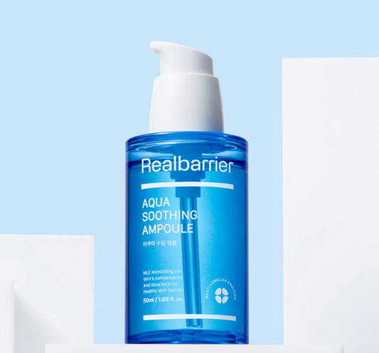 [Real Barrier] Aqua Soothing Ampoule 30ml - LUUELA