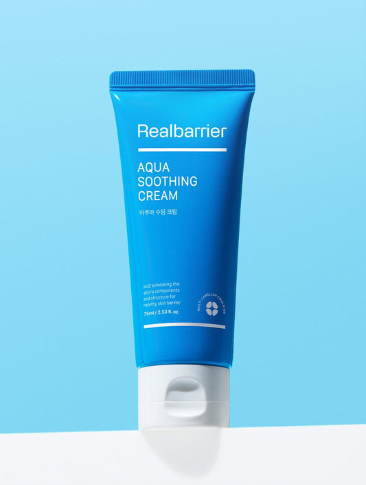 [Real Barrier] Aqua Soothing Cream [Tube] 75ml - LUUELA