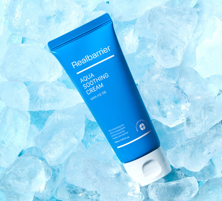 [Real Barrier] Aqua Soothing Cream [Tube] 75ml - LUUELA