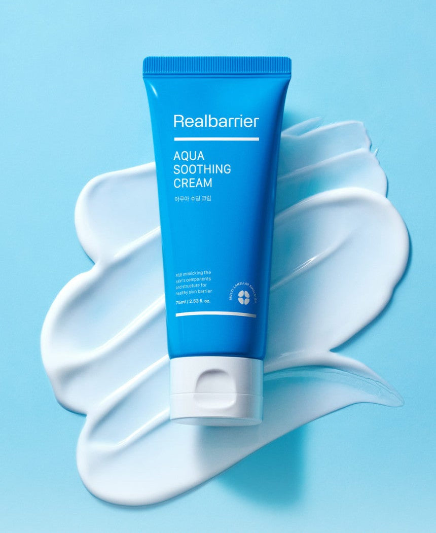 [Real Barrier] Aqua Soothing Cream [Tube] 75ml - LUUELA