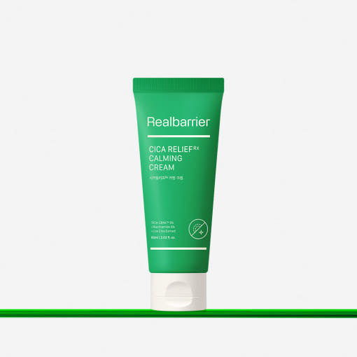 [Real Barrier] Cica Relief Rx Calming Cream 60ml - LUUELA