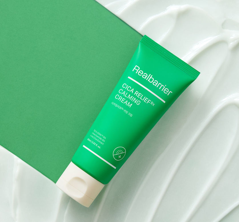 [Real Barrier] Cica Relief Rx Calming Cream 60ml - LUUELA