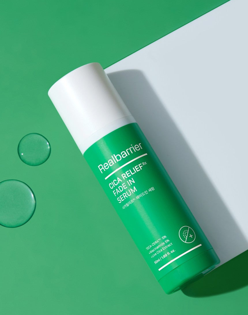 [Real Barrier] Cica Relief Rx Fade In Serum 50ml - LUUELA