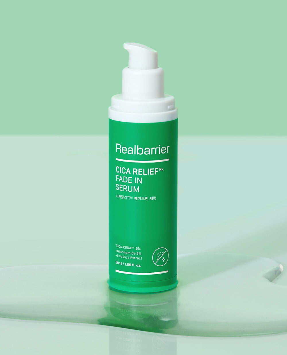 [Real Barrier] Cica Relief Rx Fade In Serum 50ml - LUUELA