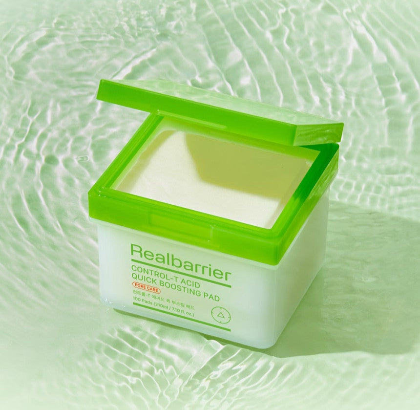 [Real Barrier] CONTROL-T Acid Quick Boosting Pad 210ml/100pads - LUUELA