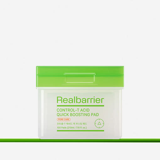 [Real Barrier] CONTROL-T Acid Quick Boosting Pad 210ml/100pads - LUUELA
