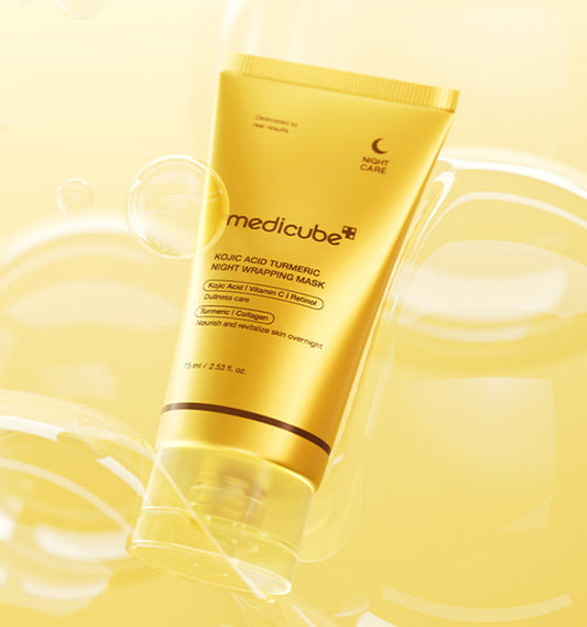medicube Kojic Acid Turmeric Night Wrapping Mask 75ml - LUUELA