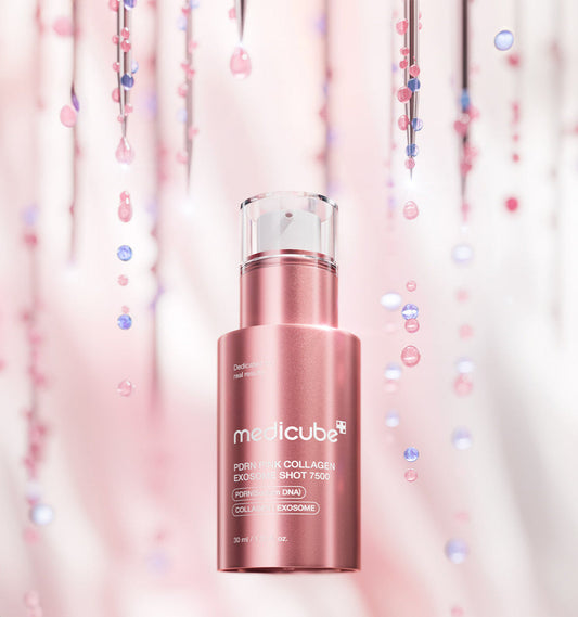 medicube PDRN Pink Collagen Exosome Shot 7500 30ml - LUUELA