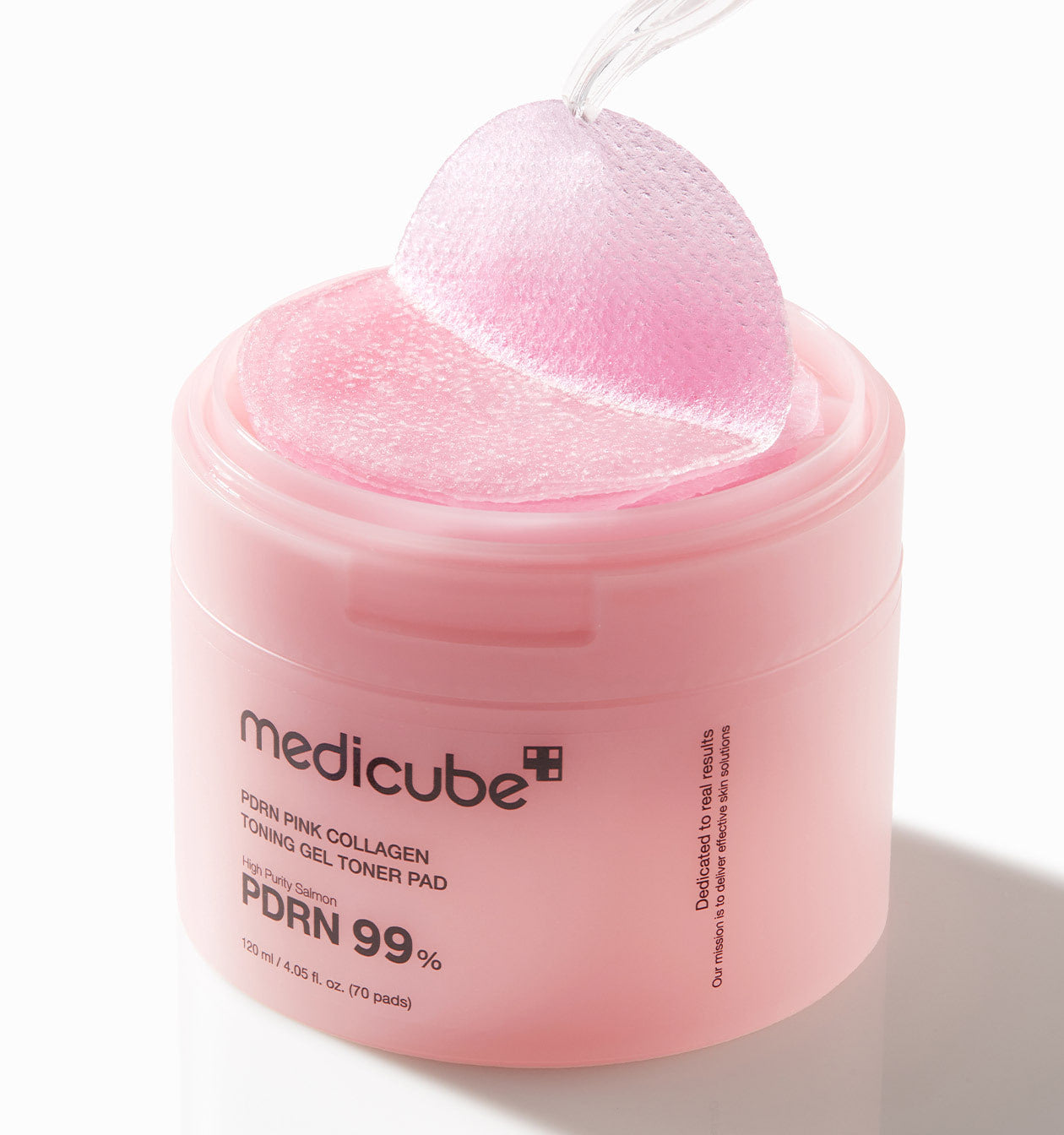 medicube PDRN Pink Collagen Gel Toner Pad 120ml/70pads - LUUELA