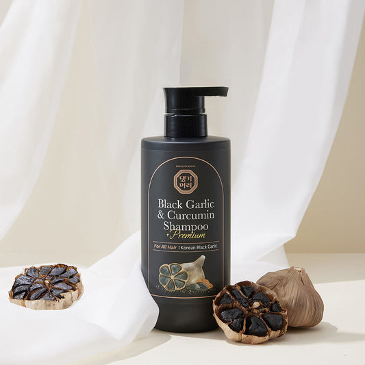 [Daeng Gi Meo Ri] Premium Black Garlic & Curcumin Shampoo 500ml - LUUELA