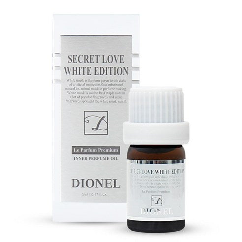 DIONEL Secret Love Feminine Hygiene Perfume Cleanser White Edition 5ml - LUUELA