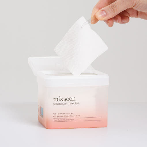 mixsoon Galactomyces Toner Pad 60ea/210ml - LUUELA
