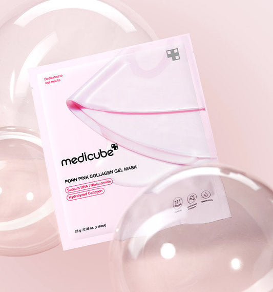medicube PDRN Pink Collagen Gel Mask 28g X 10ea - LUUELA
