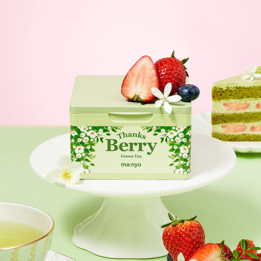 [MANYO FACTORY] Thanks Berry Green Tea Mask 310ml(30sheets) - LUUELA