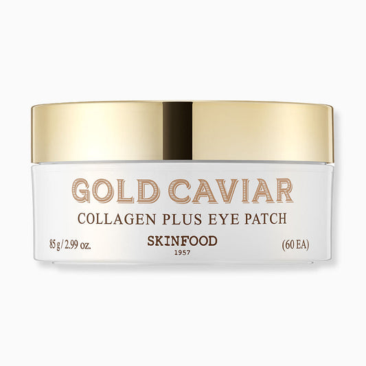 SKINFOOD Gold Caviar Collagen Plus Eye Patch 85g/60ea - LUUELA