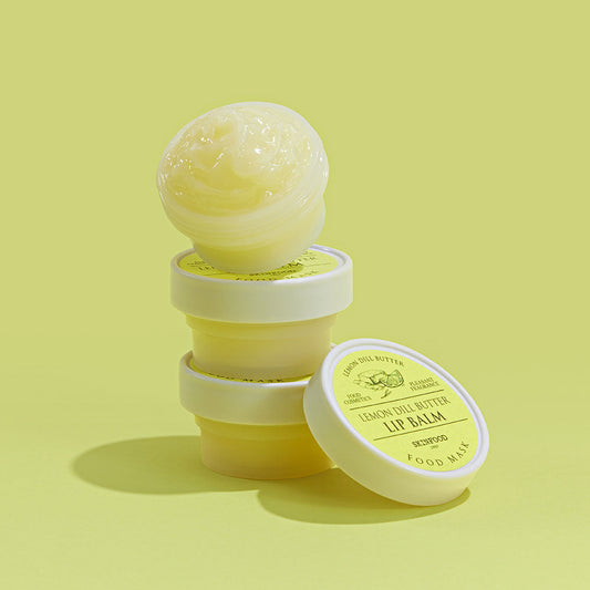 SKINFOOD Lemon Dill Butter Food Mask Lip Balm 21ml - LUUELA