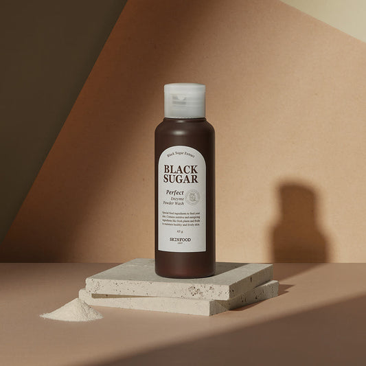 SKINFOOD Black Sugar Perfect Enzyme Powder Wash 65g - LUUELA